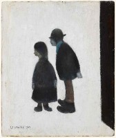 L.S. Lowry - Two People